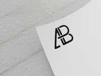 Paper Logo Mockup by Anthony Boyd Graphics
