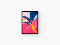Top View iPad Pro 2018 Mockup by Anthony Boyd Graphics
